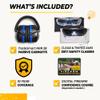 TradeSmart High-Performance Earmuffs for Shooting Range & Shooting Eye Protection Glasses + Firearm Confidence Course Included view 2