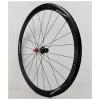 LHHL 700c Bicycle Wheel Road Bike Wheelset Double Wall Alloy Rim 40mm Quick Release Wheel Sealed Bearing Hub Brake C/V for 7-11 Speed Cassette Flywheel (Size : Black) view 4