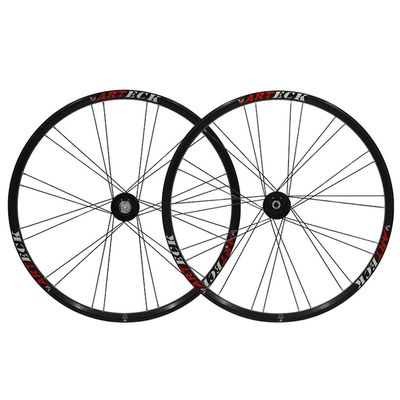 Bikes Cycling Wheel 26 Inch Bicycle Wheelset 11 Speed Rims 559 Disc Brake Mountain Bike Wheel Sealed Bearing Hub QR for Cassette Flywheel (Size : Black_26INCH)