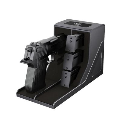 SUMING Universal Pistol Rack, Handgun Rack Pistol Holder for Gun Safe, Gun Holder Protective Pistol Stand Gun Storage Fit Most Handguns