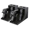 SUMING Universal Pistol Rack, Handgun Rack Pistol Holder for Gun Safe, Gun Holder Protective Pistol Stand Gun Storage Fit Most Handguns view 1