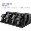 SUMING Universal Pistol Rack, Handgun Rack Pistol Holder for Gun Safe, Gun Holder Protective Pistol Stand Gun Storage Fit Most Handguns view 4