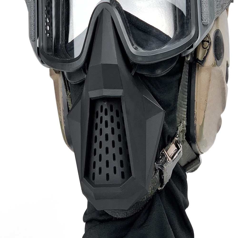 BrainExploder Essentials Face Protection - Flexible and Breathable Airsoft Mask