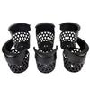 Pool Table Pockets Replacement Pockets for Billiard Table Set of 6 Plastic Web Pockets view 3