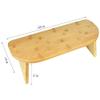 Meditation Bench, Foldable Meditation Bench, Bamboo Meditation Table, Inclined Leg Meditation Stool, Knee Board Meditation Kneeling Stool/Convenient Kneeling Sitting/A / 50 * 19 * 18.5cm view 3