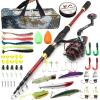 1.8m-2.7m High Carbon Bait Fishing Rod 13BB Reel Combination, A Full Set of Fishing Tackle Set for Bait-Throwing Reel Surf Fishing, Trout Bait Rod Perch Rod Carp Rod Travel Fishing Tackle ZYHYD view 2