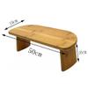 Meditation Bench, Foldable Meditation Stool, hinged Wooden Kneeling Stool/Carrying Belt/Strong Load-Bearing/for Children's Sitting Posture Correction/A / 50 * 19 * 16cm view 2