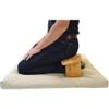 Meditation Bench, Foldable Meditation Stool, hinged Wooden Kneeling Stool/Carrying Belt/Strong Load-Bearing/for Children's Sitting Posture Correction/A / 50 * 19 * 16cm view 4