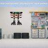 Hikeen Skateboard Rack Wall Mount Skateboard Storage Rack Skateboard Holder, Load Bearing Skateboard Rack, Vertical Space Saving Design view 3