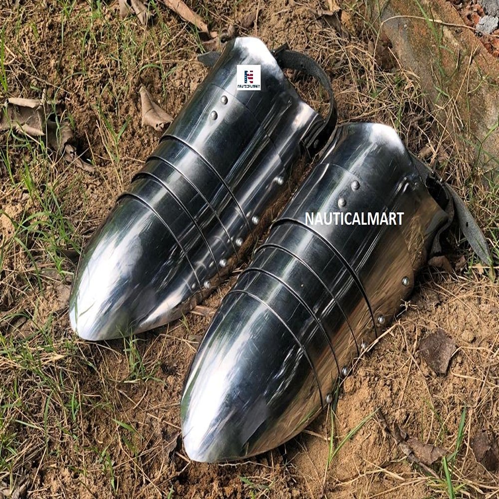 Nautical-Mart Gothic Armor Shoes Medieval Steel Sabaton - Halloween Costume