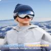 findway Kids Ski Goggles, Kids Snowboard Goggles for Boys Girls Toddler age 3-12 view 4