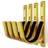 Gun Rack Wall Mount, Horizontal Gun Hooks for Wall, Durable Aluminum Shotgun Hangers for Storing Rifles, Shotguns and Bows on Gun Wall(2 Pairs) view 4