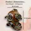 Samyati Size 18" Scuba Divers Diving Helmet US Navy Mark V Marine Divers Helmet view 3