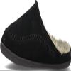 Clarks Men's Sherpa Lined Indoor & Outdoor House Slipper (10 M US, Black) view 3