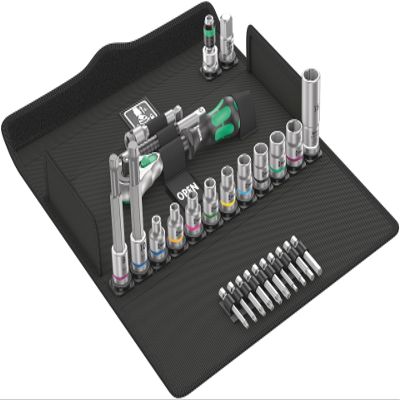 Bicycle Set 7 Speed Ratchet Set 3/8" drv metric