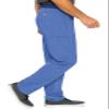 Med Couture Men's Straight Leg Scrub Pant with Zip Fly Front, 6 Pockets, and Elastic Waistband - MC7779T, S Tall, Ceil view 4