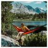 Evergreen Lightweight Outdoor Portable Camping Hammock - Single & Double with Tree Straps for Backpacking, Camping, Travel, Hiking (Double, Red) view 1