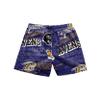 FOCO Baltimore Ravens NFL Mens Logo Rush Swimming Trunks - M view 4