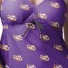 FOCO Women's NCAA Team Mini Logo Bathing Swim Suit, Tankini Top, XX-Large view 3