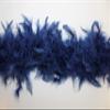 Flydreamfeathers 60 Gram, 2 yards Long Chandelle Feather Boa Great for Party, Wedding, Halloween Costume, Christmas Tree, Decoration(Navy_ view 4