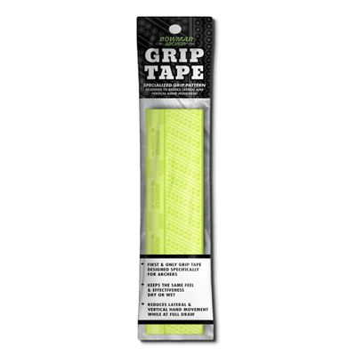 Bowmar Archery Grip Tape, Designed for Archers, Self-Adhering, Effective in Dry or Wet Conditions, Comfortable, Tacky, Easy to Install (Yellow)
