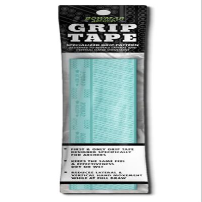 Bowmar Archery Grip Tape, Designed for Archers, Self-Adhering, Effective in Dry or Wet Conditions, Comfortable, Tacky, Easy to Install (Turquoise)