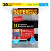 Hanes Mens Boxer Briefs With ComfortFlex Waistband 10-Pack, 3XL, Assorted view 3