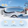 findway Kids Ski Goggles, Kids Snowboard Goggles for Boys Girls Toddler age 3-12 view 2