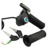 24V 36V 48V Electric Bike Throttle with LED Display Indicator/ON-Off Key Lock for Electric Bike/Bicycle/Scooter Twist Throttle DaJiKan (Color : 36V) view 3