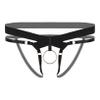 ACSUSS Men Hollow Out Erotic Underwear Briefs Lingerie Harness Belt Strap Elastic Band Clubwear Black B One Size view 1