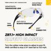 TradeSmart All-in-One Shooting Ear Protection - Comfort+ NRR 28 Earmuffs, Glasses & Earplugs + Carry Case view 4