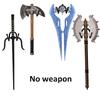 Universal Adjustable Stand Rack  Sword Wall Organizer Storage Hook Wall Collection Display Hanger Wall Mount Rack for Sword,Dagger,Axe,Keyblade, etc 2/PK No Sword  Vertical or Horizontal Display view 4