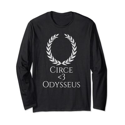 Ancient Greek Mythology - Circe <3 Odysseus - Homeric Epic Long Sleeve T-Shirt
