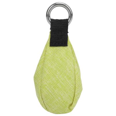 Alomejor Throwing Weight Bag, 250g/300g/350g/400g Portable Arborist Rope Throw Weight Bag with Metal Ring Mini Sandbags for Rock Climbing(400G)