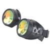 OMGREAT Raves Goggles with Rainbow Crystal Glass Lens Kaleidoscope Glasses Funky Prism Steampunk Glasses for Cosplay Party view 4