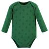 Hudson Baby Boys Cotton Long-sleeve Bodysuits And Toddler T-Shirt Set, Moose Wonderful Time, 0-3 Months US view 4