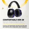 TradeSmart All-in-One Shooting Ear Protection - Comfort+ NRR 28 Earmuffs, Glasses & Earplugs + Carry Case view 3