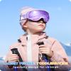 findway Kids Ski Goggles, Kids Snowboard Goggles for Boys Girls Toddler age 3-12 view 4