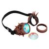 OMGREAT Steampunk Kaleidoscope Goggles with Rainbow Crystal Glass Lens, Perfect for Cosplay, Party, and Festivals view 3