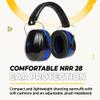TradeSmart High-Performance Earmuffs for Shooting Range & Shooting Eye Protection Glasses + Firearm Confidence Course Included view 3