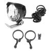 Front Light Electric Bike, 2 in 1 Horn LED Head Light Front Bright Lamp 12V-80V for Electric Bike Scooter Moped 5.4 x 5.2cm view 2