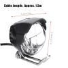 Front Light Electric Bike, 2 in 1 Horn LED Head Light Front Bright Lamp 12V-80V for Electric Bike Scooter Moped 5.4 x 5.2cm view 3