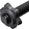 4 Pairs Dumbbell Hex Nut,Dumbbell Rod Nut,Spinlock Collars for Barbells Bars Training Sports DaJiKan (Color : Black) view 4