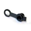 Fearless Paintball Rubber HPA Fill Nipple Cover with Lanyard - 10 Pack view 3