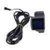 12-99V Universal Electric Bicycle Voltage Display Handlebar Voltmeter Display for Electric Bike Scooter Electric Bike Accessories DaJiKan