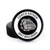 Buffalo Bottle Craft Hockey Puck- Best Coach Printed Gift Personalized Puck- Official Size-Thanks Coach,Team Custom Design Real Hockey Puck Gift
