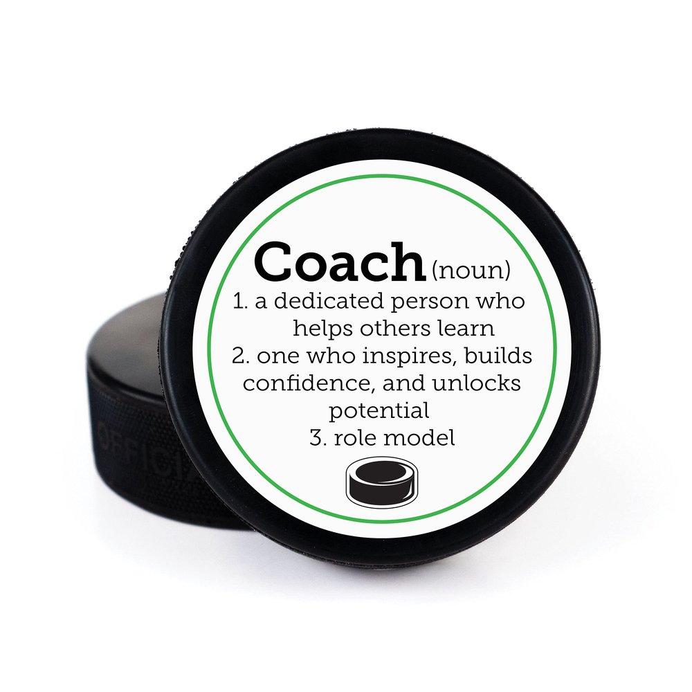 Buffalo Bottle Craft Hockey Puck- Best Coach Printed Gift Personalized Puck- Official Size-Thanks Coach,Team Custom Design Real Hockey Puck Gift