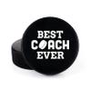 Buffalo Bottle Craft Hockey Puck- Best Coach Printed Gift Personalized Puck- Official Size-Thanks Coach,Team Custom Design Real Hockey Puck Gift view 1