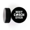 Buffalo Bottle Craft Hockey Puck- Best Coach Printed Gift Personalized Puck- Official Size-Thanks Coach,Team Custom Design Real Hockey Puck Gift view 2