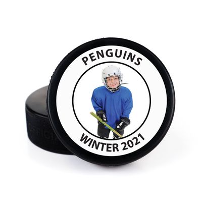 Buffalo Bottle Craft Hockey Puck- Best Coach Printed Gift Personalized Puck- Official Size-Thanks Coach,Team Custom Design Real Hockey Puck Gift